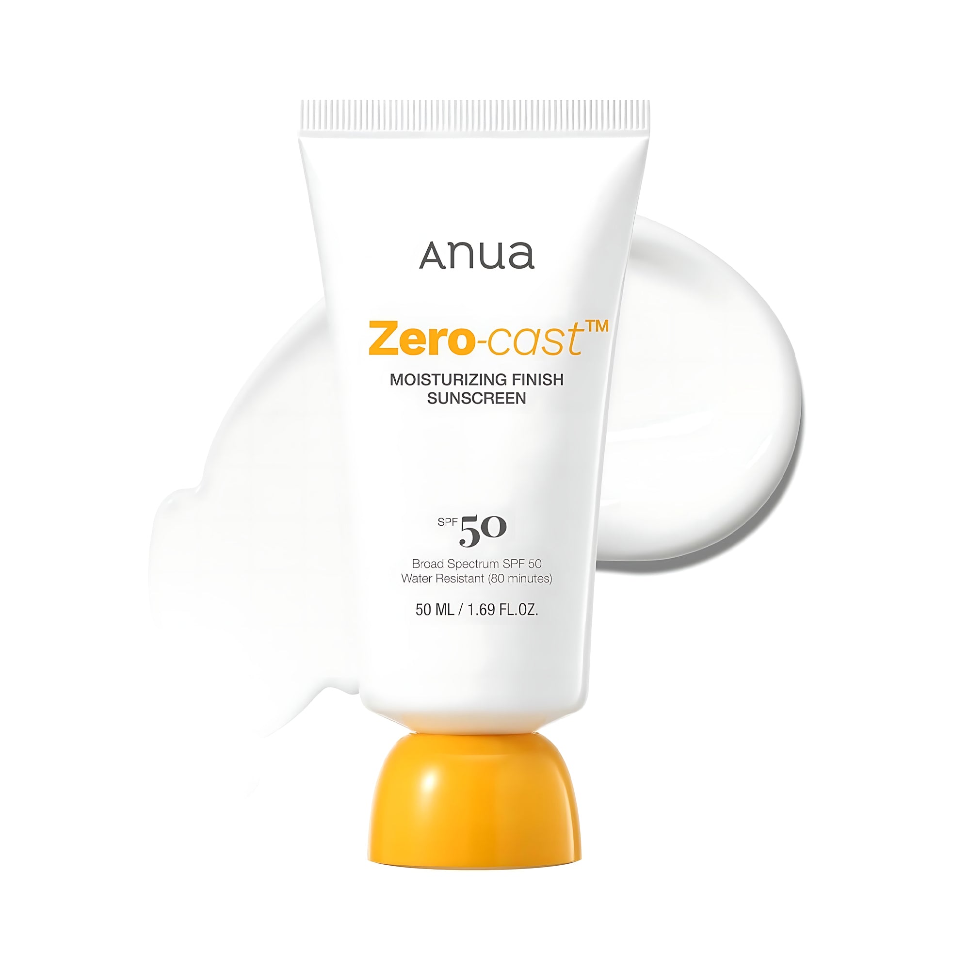 anua zero cast sunscreen